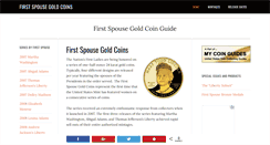 Desktop Screenshot of firstspousegoldcoin.com